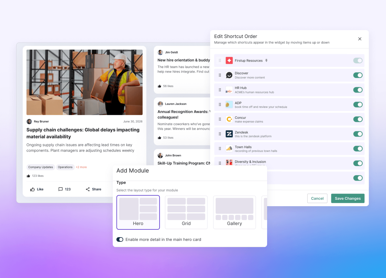 Custom Homepage